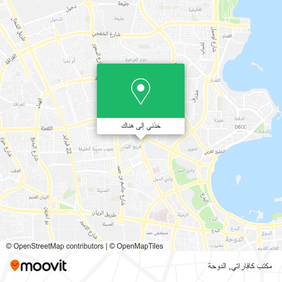 خريطة مكتب كافاراتي