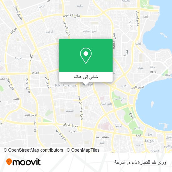 خريطة ووتر تك للتجارة ذ.م.م