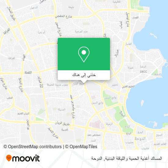 خريطة المساك أغذية الحمية واللياقة البدنية