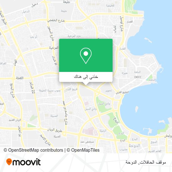 خريطة موقف الحافلات