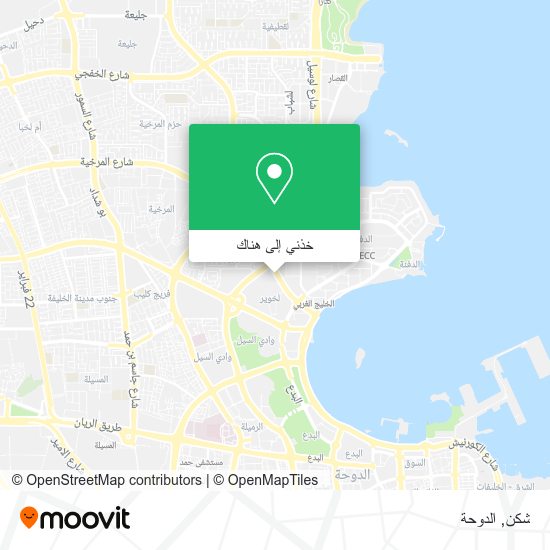 خريطة شكن