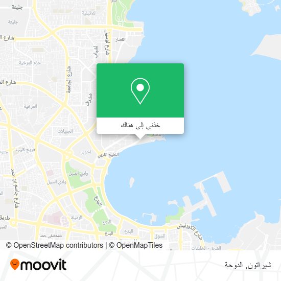 خريطة شيراتون