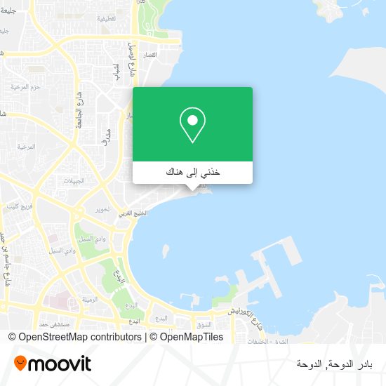 خريطة بادر الدوحة