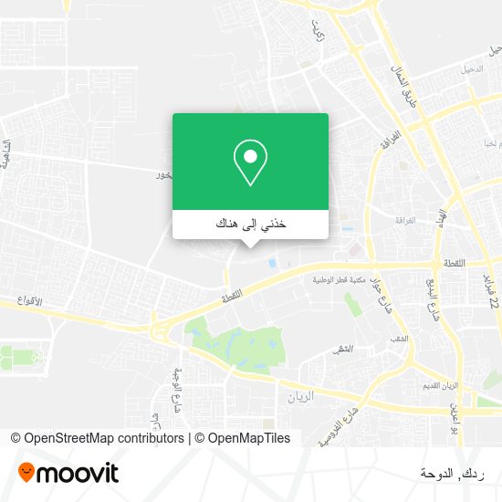 خريطة ردك