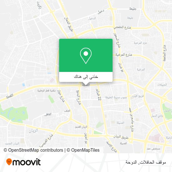 خريطة موقف الحافلات