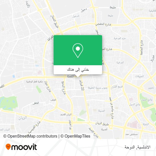 خريطة الاندلسية