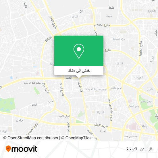 خريطة فاز لندن