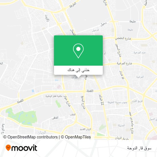خريطة سوق قا