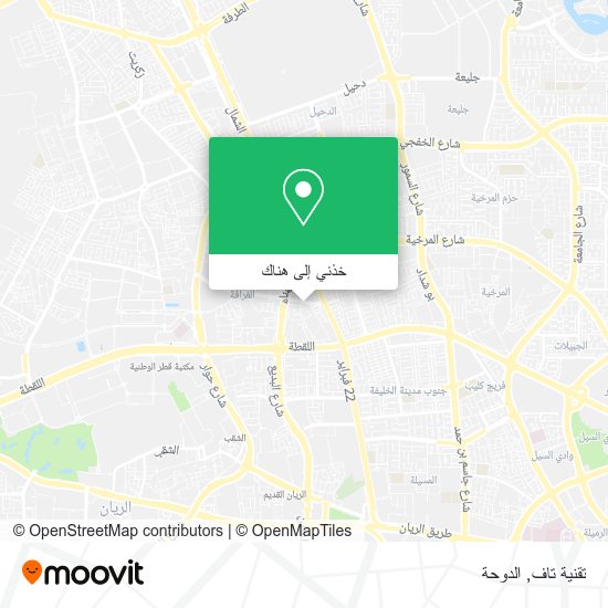 خريطة تقنية تاف