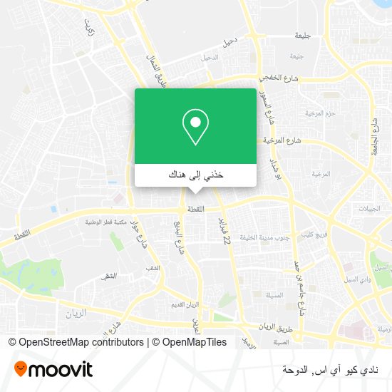 خريطة نادي كيو آي اس