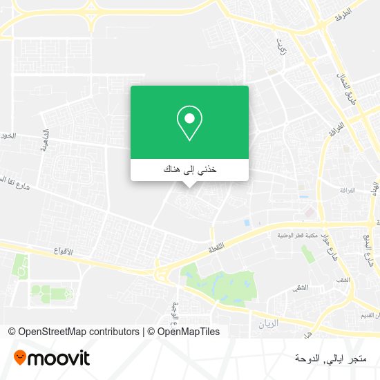 خريطة متجر ايالي