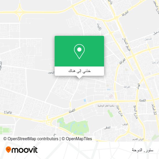 خريطة ستور