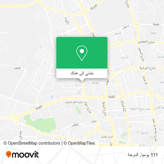 خريطة 111 يوميا