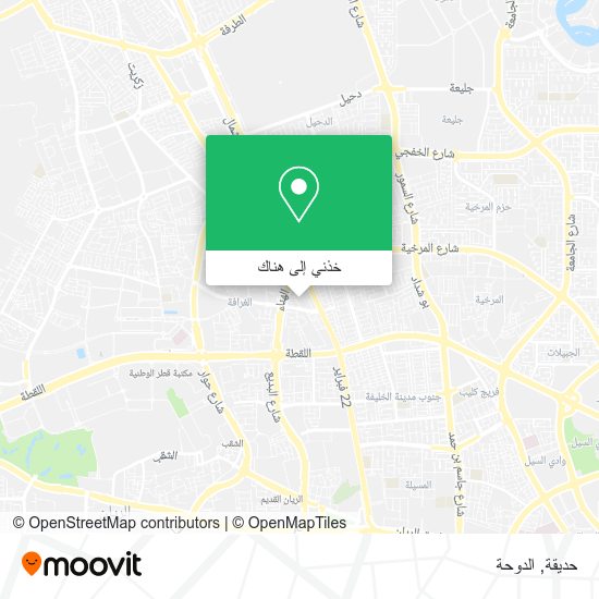خريطة حديقة
