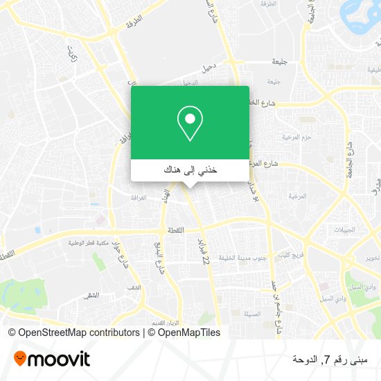 خريطة مبنى رقم 7