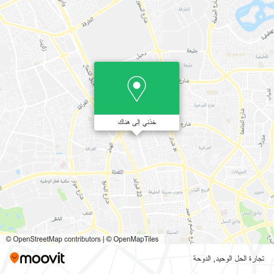 خريطة تجارة الحل الوحيد