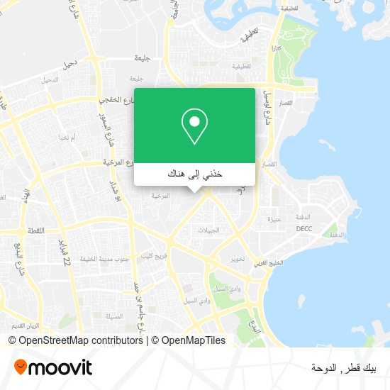 خريطة بيك قطر