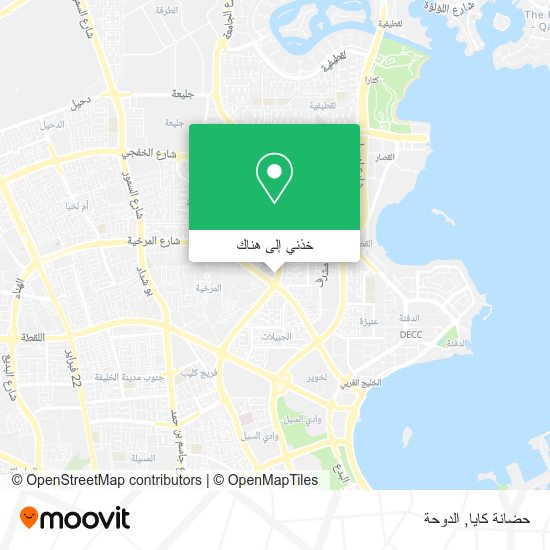 خريطة حضانة كايا