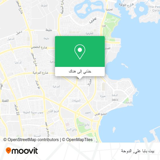 خريطة بيت بابا علي