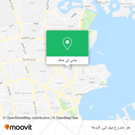 خريطة مقر مشروع مهاراتي