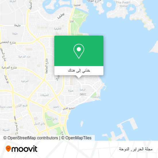 خريطة مجلة الحراير