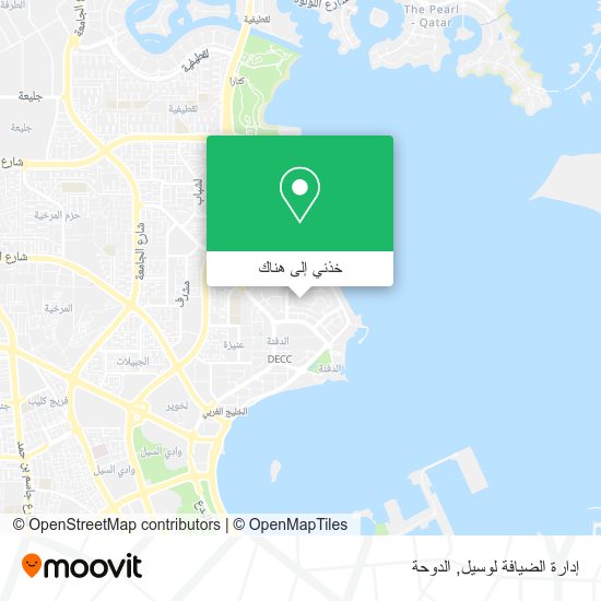 خريطة إدارة الضيافة لوسيل