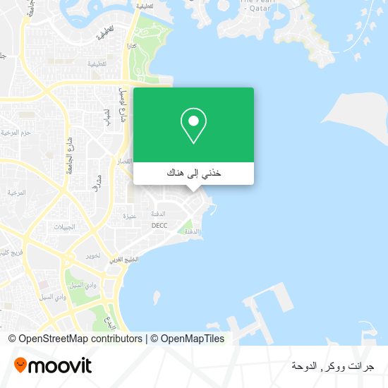 خريطة جرانت ووكر
