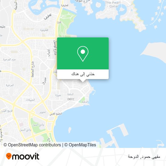 خريطة مقهى حمود