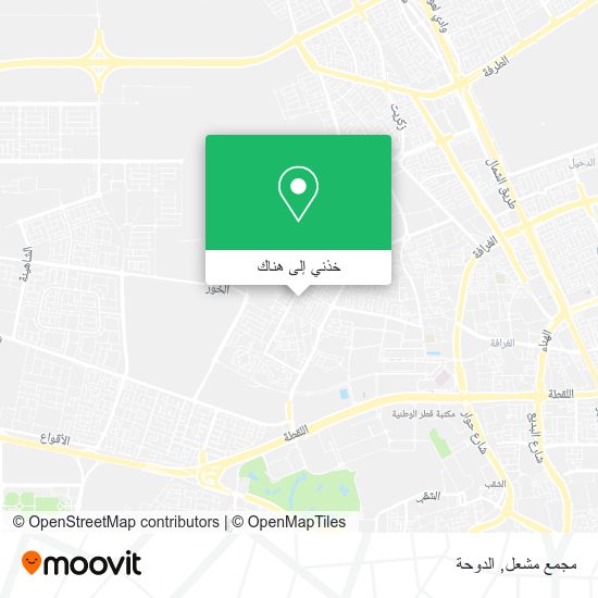 خريطة مجمع مشعل