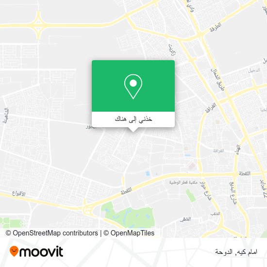 خريطة امام كيه