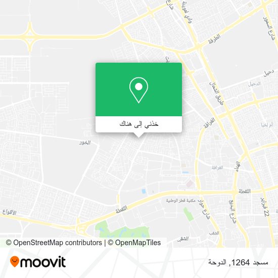 خريطة مسجد 1264
