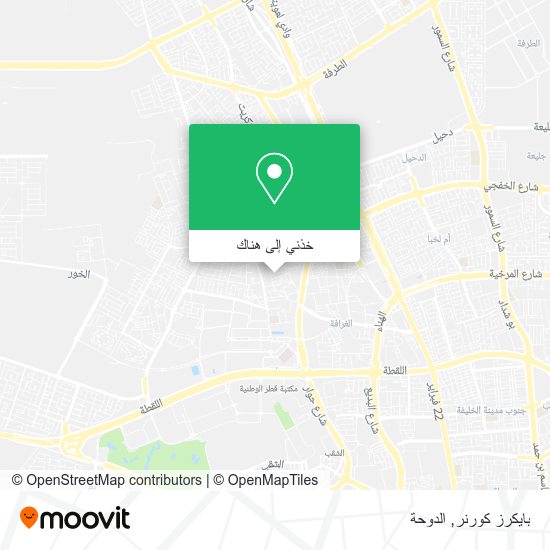 خريطة بايكرز كورنر