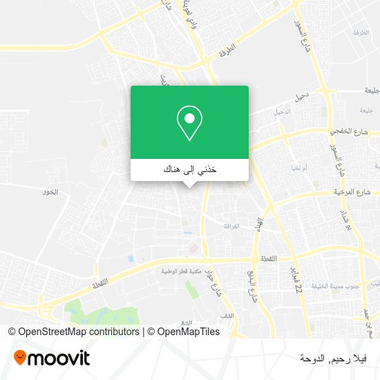خريطة فيلا رحيم