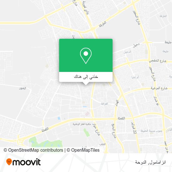 خريطة انزامامول