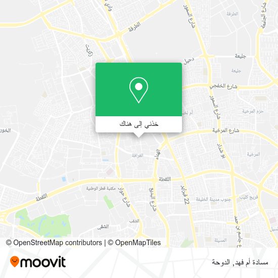 خريطة مسادة أم فهد
