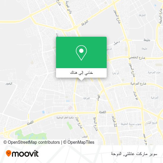 خريطة سوبر ماركت عائلتي