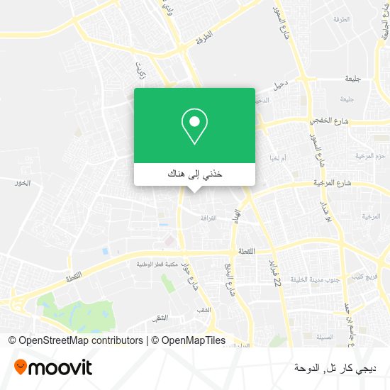 خريطة ديجي كار تل