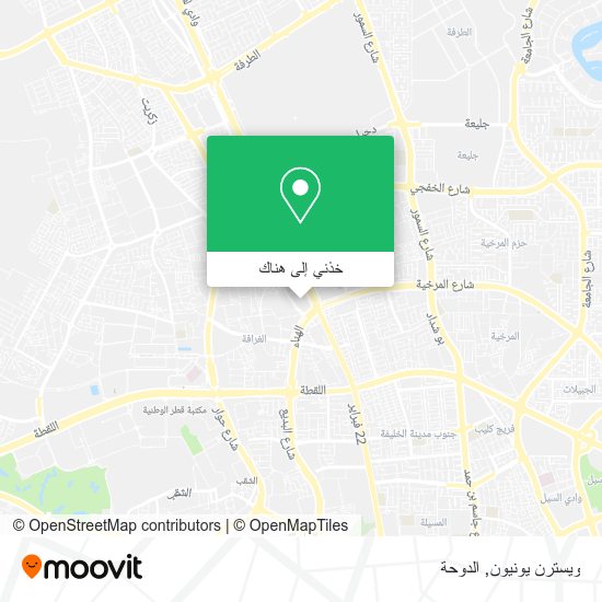 خريطة ويسترن يونيون
