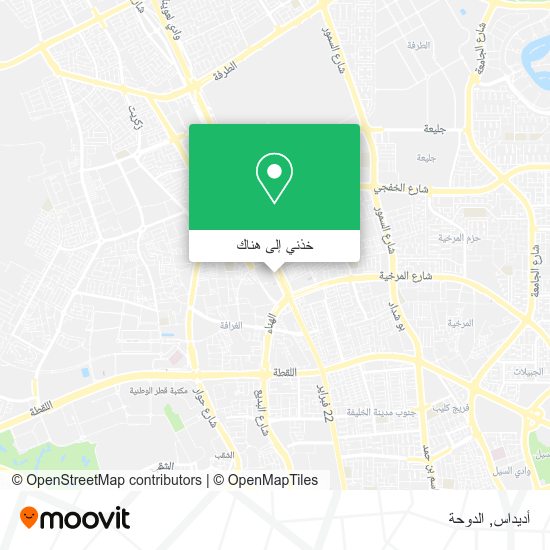 خريطة أديداس