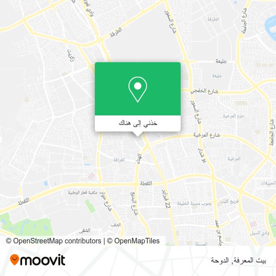 خريطة بيت المعرفة