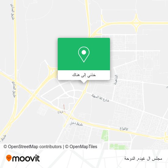 خريطة مجلس ال غيده