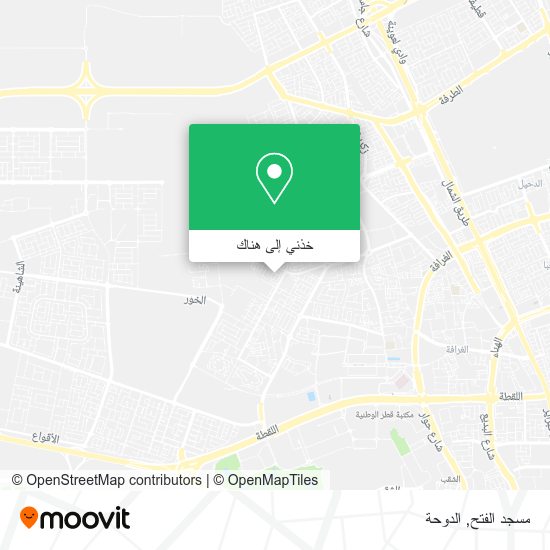 خريطة مسجد الفتح