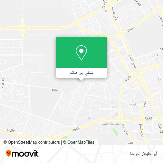 خريطة أبو خليفة