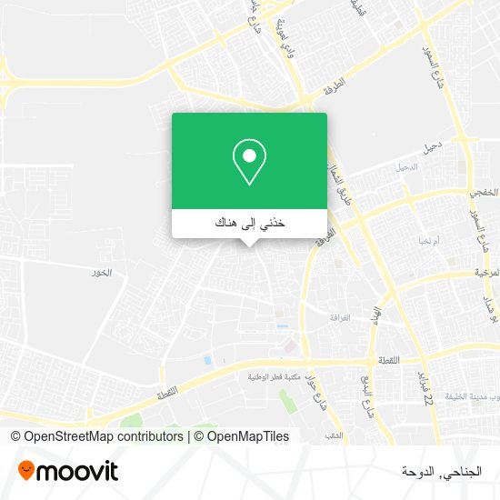 خريطة الجناحي