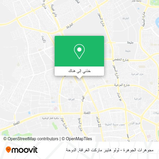 خريطة مجوهرات الجوهرة - لولو هايبر ماركت الغرافة