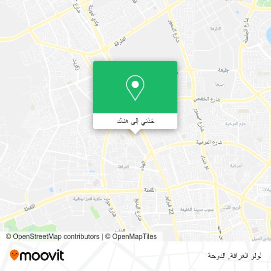 خريطة لولو الغرافة
