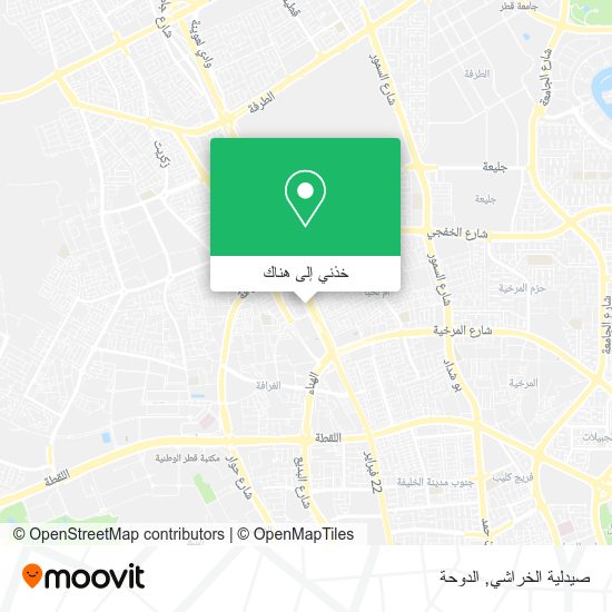 خريطة صيدلية الخراشي