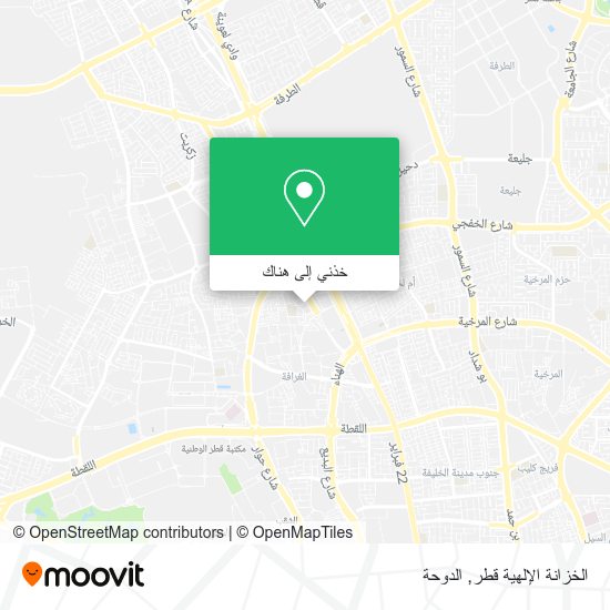 خريطة الخزانة الإلهية قطر