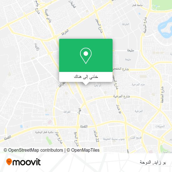 خريطة بو زايد