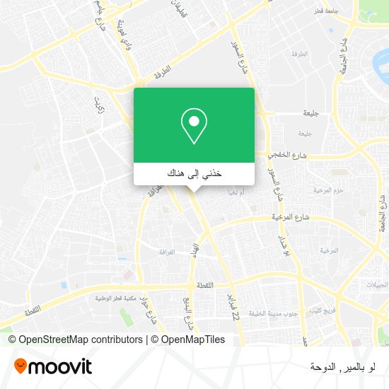 خريطة لو بالمير
